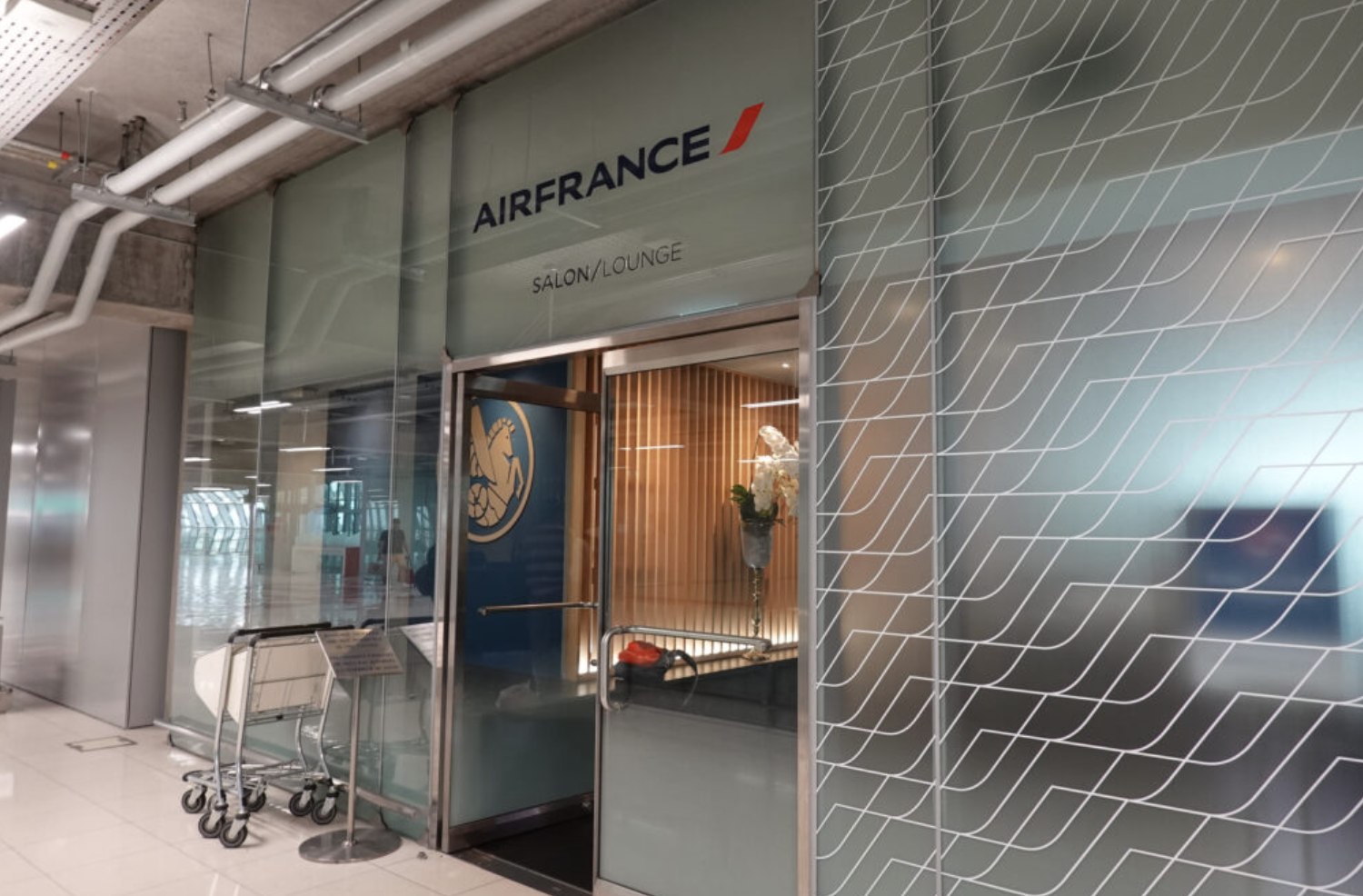 AF エースフランス KLMスカイラウンジ @ スワンナプーム国際空港（コンコースF） BKK　