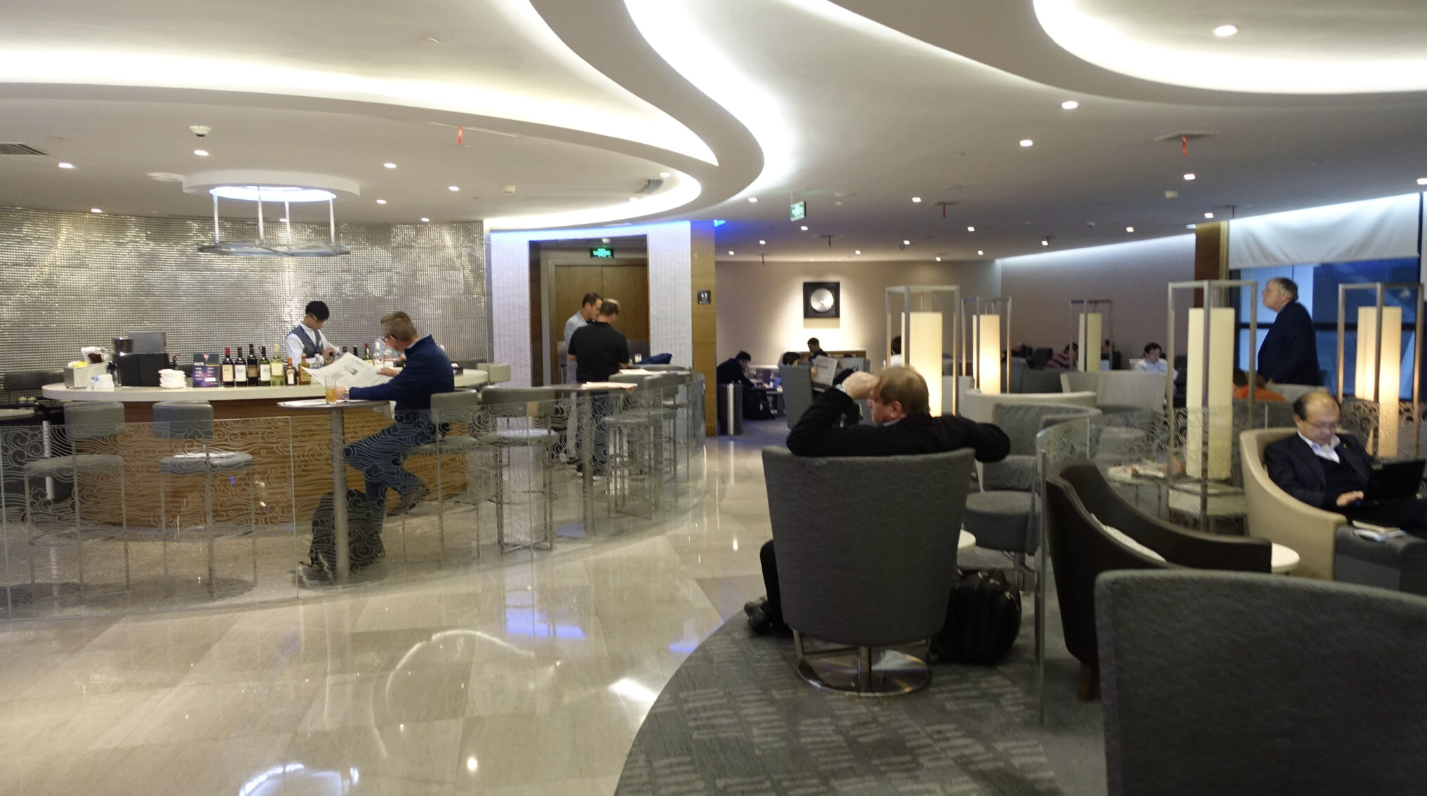 中国国際航空ファーストクラスラウンジ（71） ＠上海浦東国際空港 PVG